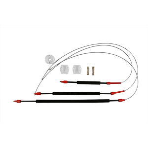 KIT REPARO DE MÁQUINA DE VIDRO ELÉTRICO POLO NOVO ATÉ 2003 DIANT COM ARRASTE