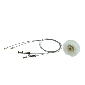 KIT REPARO DE MÁQUINA DE VIDRO ELÉTRICO CORSA NOVO TRASEIRA