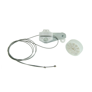 KIT REPARO DE MÁQUINA DE VIDRO ELÉTRICO ASTRA TRASEIRO COM SUPORTE LADO DIREITO