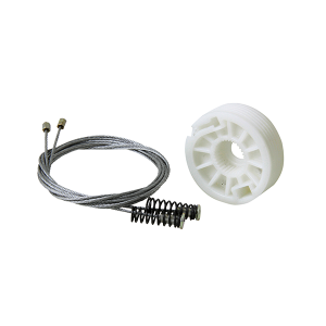 KIT REPARO DE MÁQUINA DE VIDRO ELÉTRICO SPIN APÓS 2013 DIANTEIRO LADO ESQUERDO