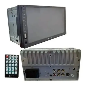 REPRODUTOR 2 DIN 7 POLOS MP5 1080P IOS ANDROID