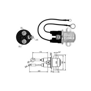 AUTOMATICO CASE CUMMINS DELCO REMY FORD PETERBILT STERLING 12V