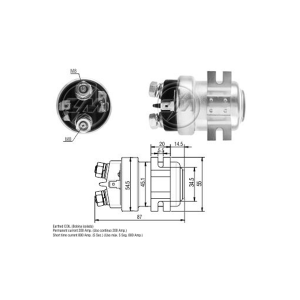 AUTOMATICO UNIVERSAL ATE 200A 12V