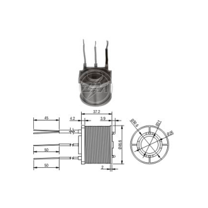 BOBINA REPARO NIPPONDENSO 2.5 KW 12V