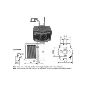 BOBINA REPARO NIPPONDENSO 12V