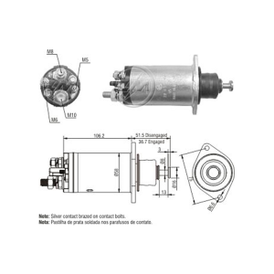AUTOMATICO DELCO REMY MERCEDES BENZ 24V