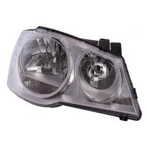 FAROL PRINCIPAL GOLF APÓS 2008 CROMADO LADO DIREITO