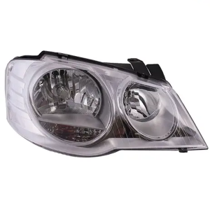 FAROL PRINCIPAL GOLF APÓS 2008 CROMADO LADO ESQUERDO