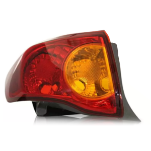 LANTERNA TRASEIRA COROLLA APÓS 2009 LADO ESQUERDO CANTO