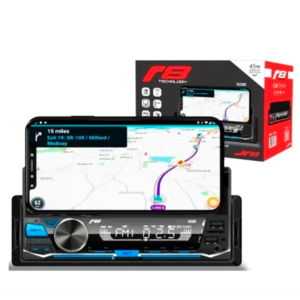 RADIO COM MP3 USB AUXILIAR RCA BLUETOOTH 4X50W SUPORTE PARA CELULAR COM CONTROLE