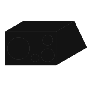 CAIXA TRIO 12'' 45L DUTADA CARPETE PRETO