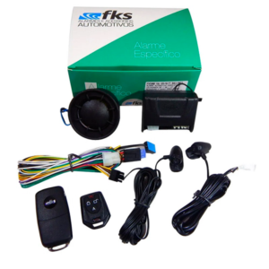 ALARME AUTOMOTIVO FKS FK500 GOL GV GVI GVII COM 1 CONTROLE CR941 + CR962