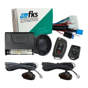 ALARME AUTOMOTIVO FKS FK903 HB20 COM 1 CONTROLE CR962 + CR965