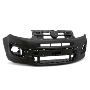 PARA CHOQUE FIAT NOVO UNO SPORTING 2016 ATÉ 2019 DIANTEIRO PRETO LISO