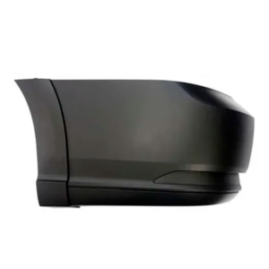 PONTEIRA PARA CHOQUE TRASEIRO SAVEIRO GVII APÓS 2016 PRETO LISO COM FURO REFLETOR LADO DIREITO