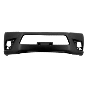 PARA CHOQUE HILUX 2015 ATÉ 2018 DIANTEIRO PRETO LISO SEM GRADE