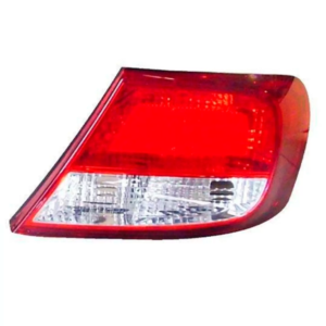 LANTERNA TRASEIRA GOL GV 2009 ATÉ 2012 BICOLOR RÉ CRISTAL LADO ESQUERDO