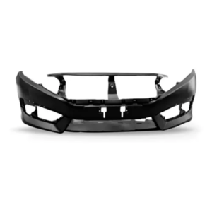 PARA CHOQUE HONDA CIVIC 2016 ATÉ 2019 DIANTEIRO PRETO LISO