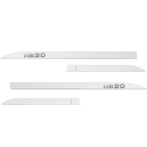 JOGO FRISO LATERAL HB20 BRANCO ATLAS 3D