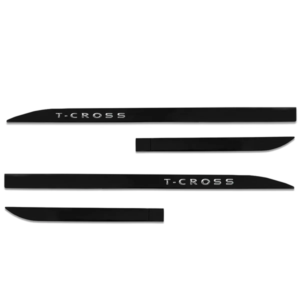 JOGO FRISO LATERAL T-CROSS PRETO NINJA 3D