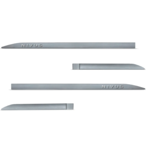 JOGO FRISO LATERAL NIVUS CINZA PLATINUM 3D