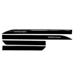 JOGO FRISO LATERAL NOVA TRACKER PRETO OURO NEGRO 3D