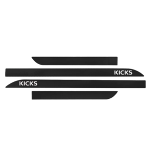 JOGO FRISO LATERAL KICKS PRETO PREMIUM 3D