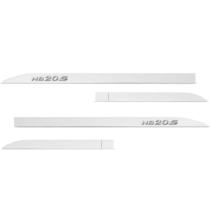 JOGO FRISO LATERAL HB20S BRANCO ATLAS 3D