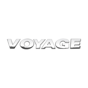 EMBLEMA VOYAGE GVI 2013 EM DIANTE CROMADO