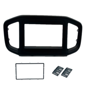 MOLDURA STRADA APÓS 2021 PAINEL PADRÃO JAPONES CHINES 2DIN PRETO FOSCO