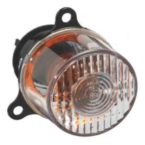 LANTERNA FRONTAL FORD CARGO DIAMANTADA AMBAR LADO ESQUERDO