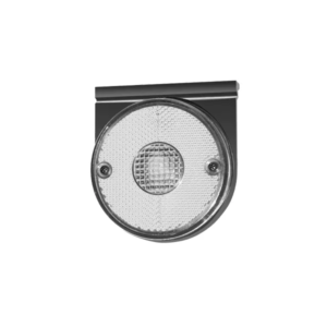 LANTERNA LATERAL RANDON MODELO 2000 COM SUPORTE PLÁSTICO METALIZADO CRISTAL