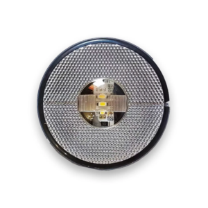 LANTERNA LATERAL RANDON ATÉ 2000 LED 12/24V SEM SUPORTE CRISTAL MODELO MAIOR