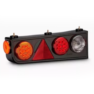 LANTERNA CONJUNTO RANDON ATÉ 2000 LED COM ABA MODELO TRIANGULO METALIZADO LADO ESQUERDO