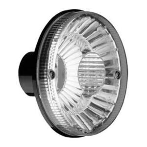 LANTERNA TRASEIRA 125MM COM LENTE REMOVÍVEL CRISTAL