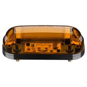 LANTERNA DELIMITADORA LED BIVOLT AMBAR