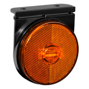 LANTERNA LATERAL RANDON LED BIVOLT COM FIOS AMBAR