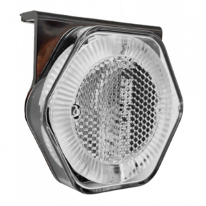 LANTERNA DE POSIÇÃO LED COM GUIA DE LUZ CRISTAL BIVOLT COM SUPORTE