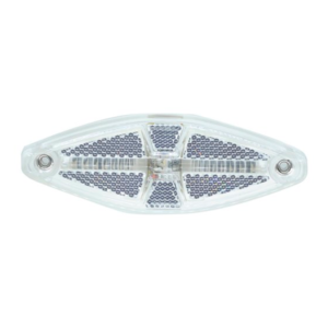 LANTERNA DE POSIÇÃO R7 LED COM GUIA DE LUZ CRISTAL BIVOLT SEM SUPORTE