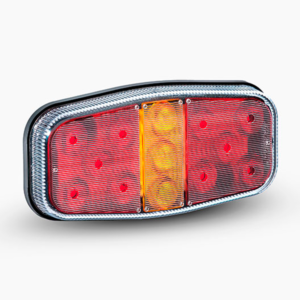 LANTERNA CANOINHA LED MULTIFUNÇÃO BICOLOR 12V IP67