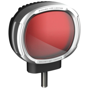 LANTERNA TRES MARIAS LED CLASSICA BIVOLT VERMELHA