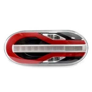 LANTERNA TRASEIRA CAMINHÃO LED MODULO RÉ CRISTAL COM DIRECIONAL SEQUENCIAL BIVOLT