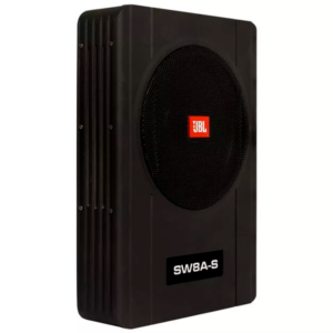 CAIXA DE SOM AMPLIFICADA JBL SLIM SW8A-S 8PL 150W RMS 2 OHMS 2 CANAIS SELADA
