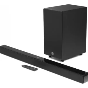 CAIXA* JBL SOM CINEMA SOUNDBAR DOLBY ATMOS VIRTUAL 2.1/190W RMS/2 X 45W RMS/100W