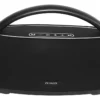 CAIXA* AIWA SOM PORTATIL BOOMBOX 900W BLUETOOTH 5.3/AUXILIAR/USB PRETA